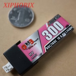 Show details for GNB 3.8V 1S 300MAH 80C/160C HV 4.35V LiPo Battery Picture of GNB 3.8V 1S 300MAH 80C/160C HV 4.35V LiPo Battery
