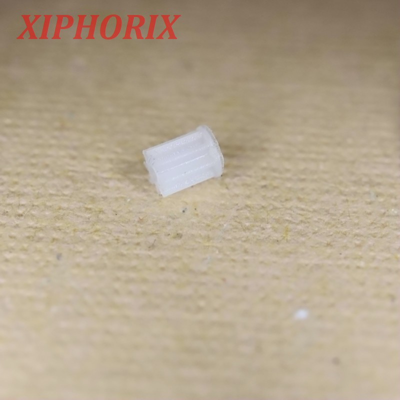 Picture of Module 0.2 8 Teeth Plastic Pinion,  Interference Fit 0.7mm Shaft of  4mm Coreless Motor